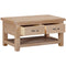 Salcombe Oak Coffee Table with 2 Drawers