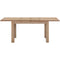 Salcombe Oak Large Extending Dining Table with 2 Leaves