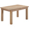 Salcombe Oak Large Extending Dining Table with 2 Leaves