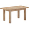 Salcombe Oak Small Extending Dining Table with 1 Leaf