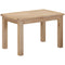 Salcombe Oak Small Extending Dining Table with 1 Leaf