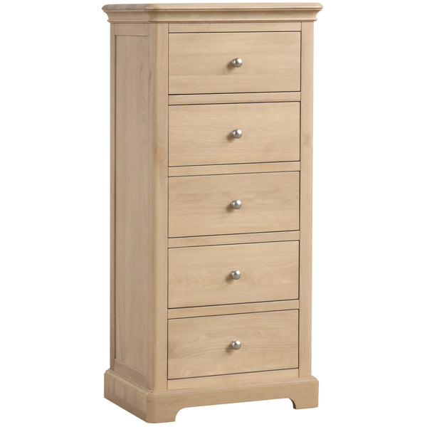 Sandringham Oak 5 Drawer Wellington