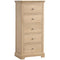 Sandringham Oak 5 Drawer Wellington