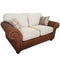 Tarquin 2 Seater Sofa Oatmeal Scatter Back