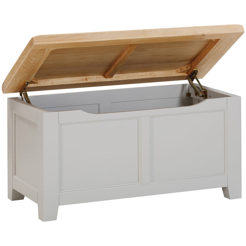 Salcombe Painted Blanket Box