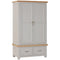 Salcombe Painted Double Wardrobe with 2 Drawers