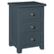 Winchester Painted 3 Drawer Bedside