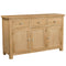 Oxford Oak 3 Drawer Sideboard