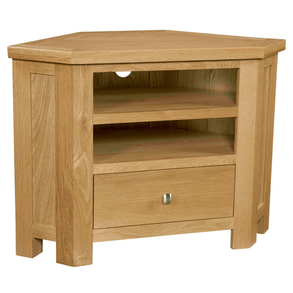 Oxford Oak Corner TV Unit