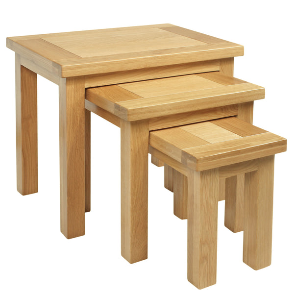 Oxford Oak Nest Of Tables