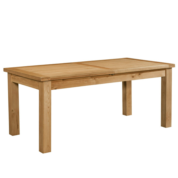 Oxford Oak Large Extending Table with 2 Leaves