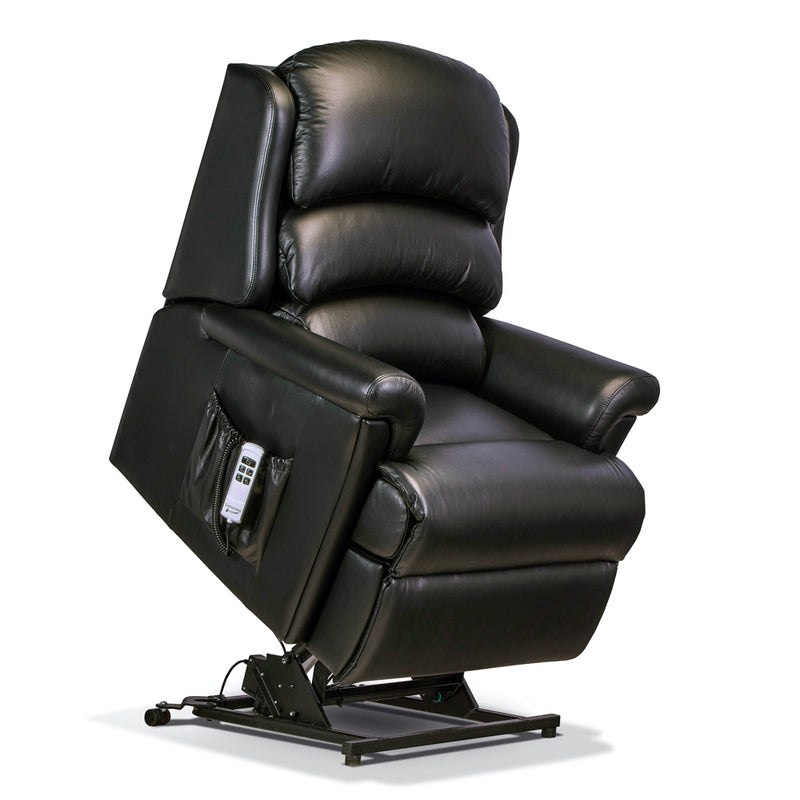 Albany Electric Riser Recliner - Leather