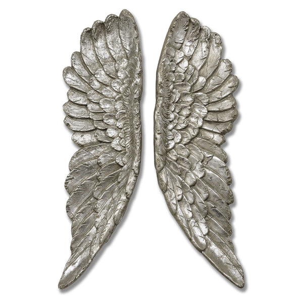 Antique Silver Small Angel Wings