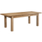 Hampshire Oak Medium Extending Table with 2 Leaves