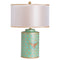 Bee & Honeycomb Table Lamp with White Shade