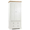 Kensington Painted Narrow 2 Drawer Wardrobe