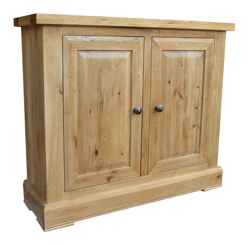 French Oak 2 Door Cabinet