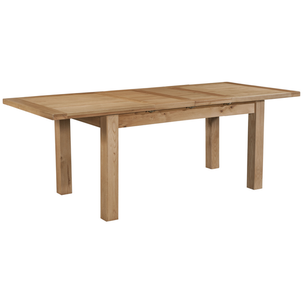 Hampshire Oak Large Extending Table with 2 Leaves