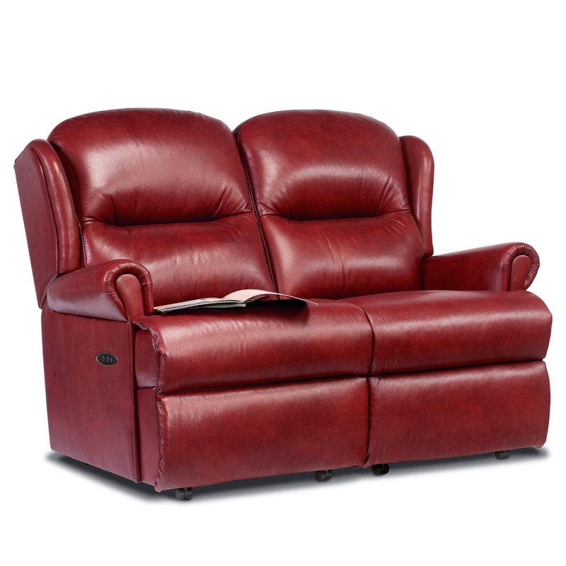 Malvern Electric Recliner 2 Seat Sofa - Leather