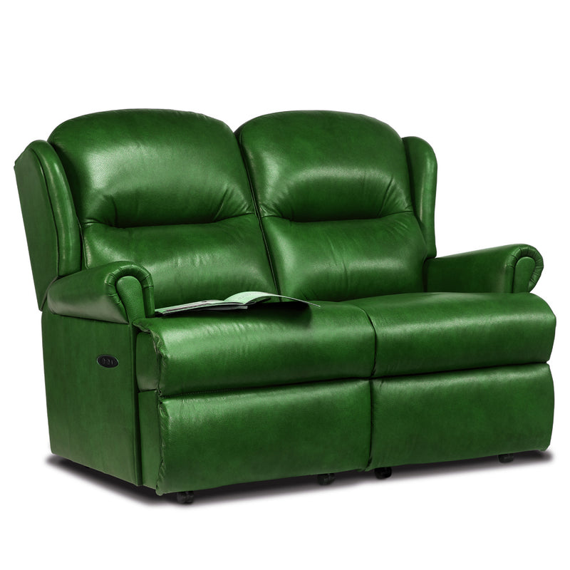 Malvern Electric Recliner 2 Seat Sofa - Leather