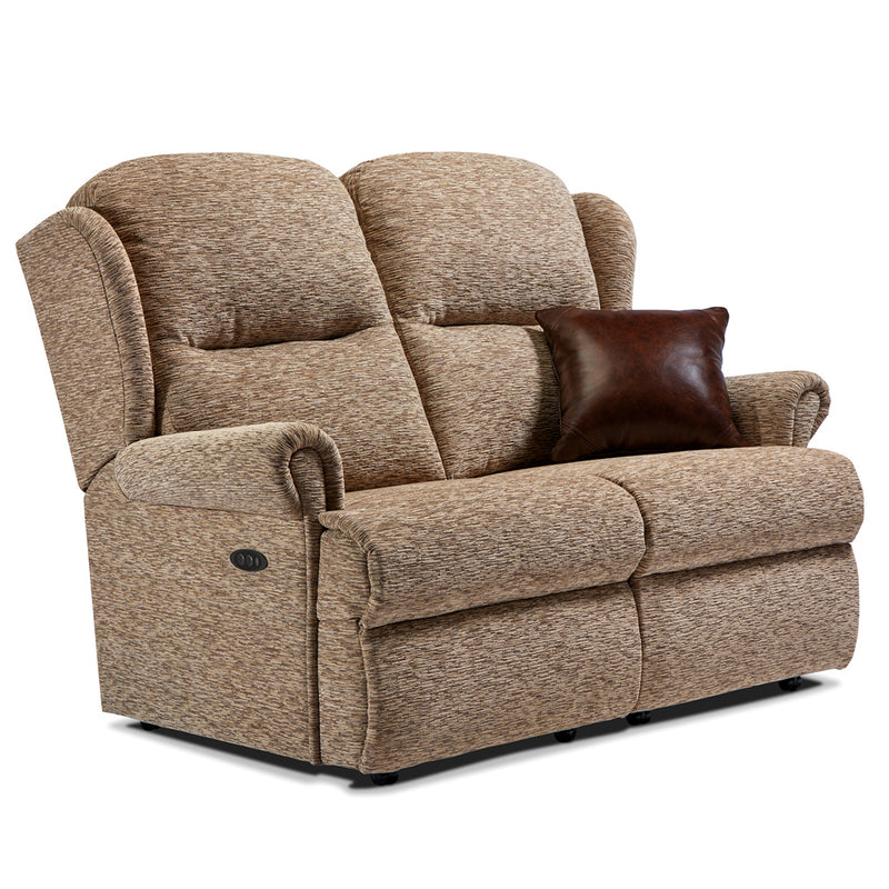Malvern Electric Recliner 2 Seat Sofa - Fabric