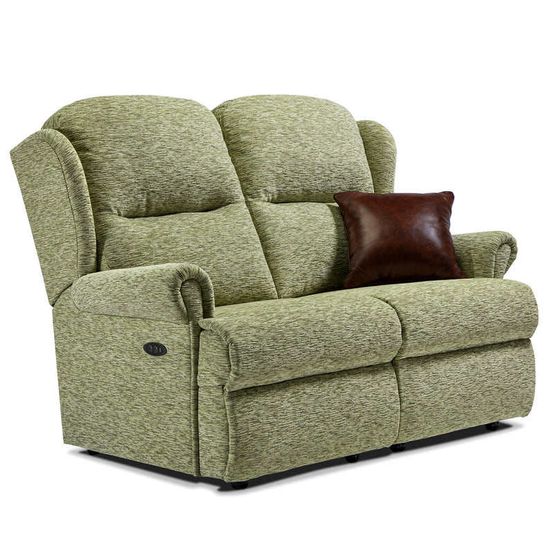 Malvern Electric Recliner 2 Seat Sofa - Fabric