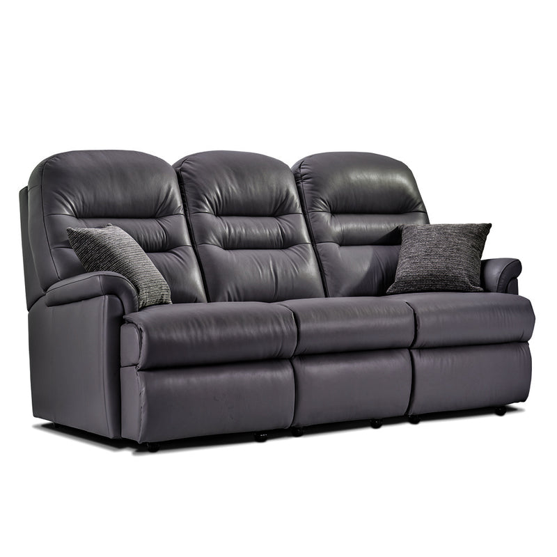 Keswick Fixed 3 Seat Sofa - Leather
