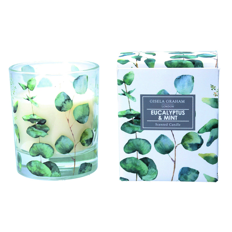 Eucalyptus & Mint Scented Boxed Candle