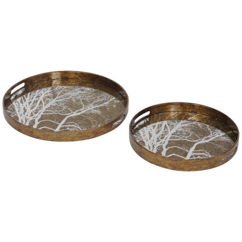 Set of 2 Branch Trays