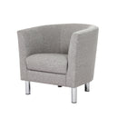 Manhattan Armchair Light Grey