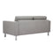 Manhattan 2 Seater Sofa Light Grey