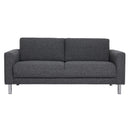 Manhattan 2 Seater Sofa Charcoal