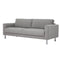 Manhattan 3 Seater Sofa Light Grey