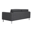 Manhattan 3 Seater Sofa Charcoal