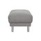 Manhattan Footstool Light Grey