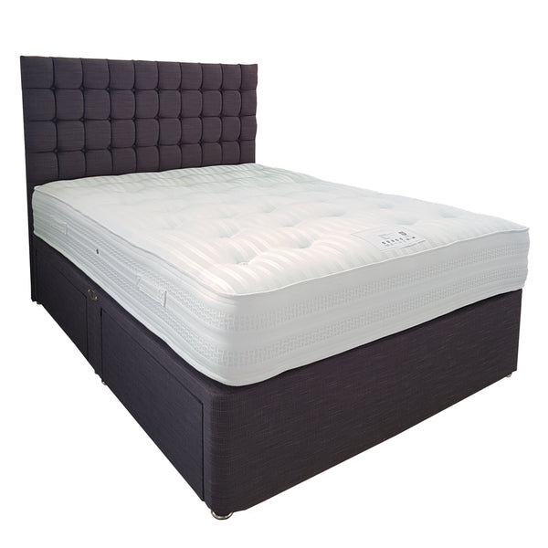 Amalfi Bed Set with 4 Drawer Divan