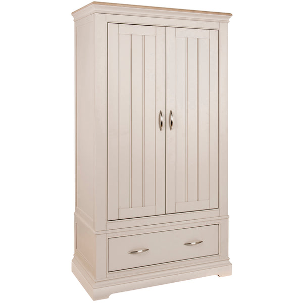 Greenwich Painted Double Wardrobe with Drawer