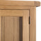 Country Oak Display Cabinet
