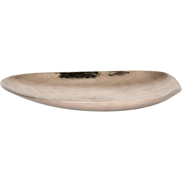 Streaked Large Aluminium Platter