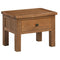 Oxford Rustic Side Table With Drawer