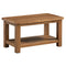 Oxford Rustic Small Coffee Table with Shelf