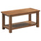 Oxford Rustic Large Coffee Table with Shelf