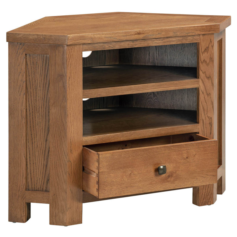 Oxford Rustic Corner TV Unit