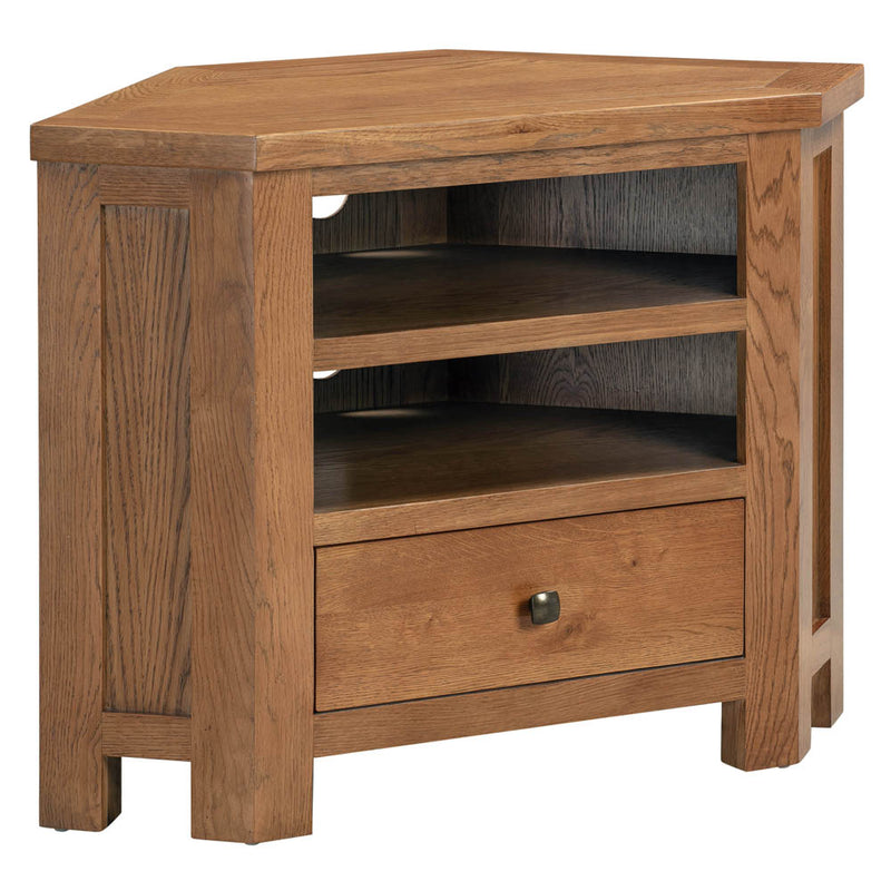 Oxford Rustic Corner TV Unit