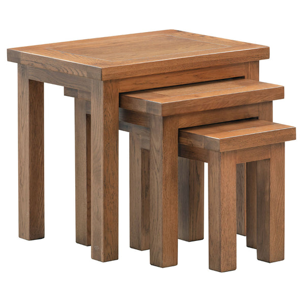 Oxford Rustic Nest Of Tables