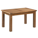 Oxford Rustic Medium Extending Table with 2 Leaves