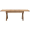 Oxford Oak X-Leg Extending Dining Table