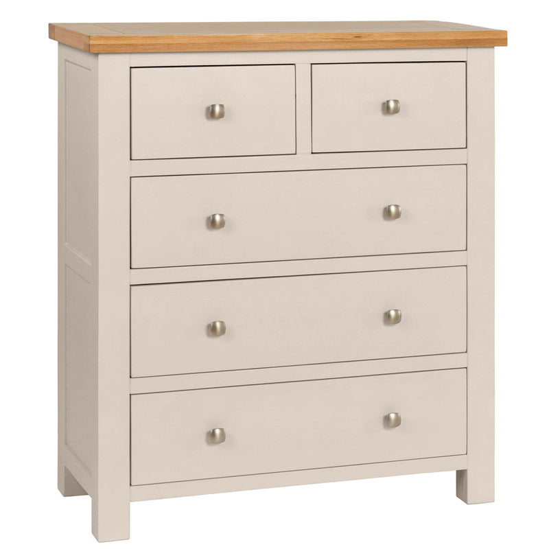 Beige chest store of drawers