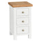 Oxford Painted Compact 3 Drawer Bedside