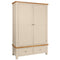 Oxford Painted Double Wardrobe with 2 Drawers